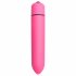 Easytoys Bullet - vodoodporen vibrator s palico (roza) 