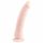 Easytoys - 100% silikonski dildo (21 cm) - naravni 