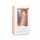 Easytoys - prisesni dildo s testisi (20 cm) - naravna barva