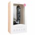 Easytoys - pripenjalni, testisni dildo (22,5 cm) - črn 