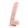 Easytoys - velik dildo s testisi (26,5 cm) - naravni 