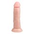 Easytoys - dildo z objemko (15,5 cm) - naravni 