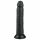 Easytoys - pripenjalni realistični dildo (20,5 cm) - črn 