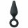 Easytoys Pointy Plug S - analni vibrator (črn) - majhen 