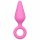 Easytoys Pointy Plug S - analni vibrator (roza) - majhen 