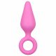 Easytoys Pointy Plug S - analni vibrator (roza) - majhen 