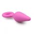 Easytoys Pointy Plug S - analni vibrator (roza) - majhen 