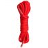 Easytoys Rope - vrv za bondage (5 m) - rdeča 