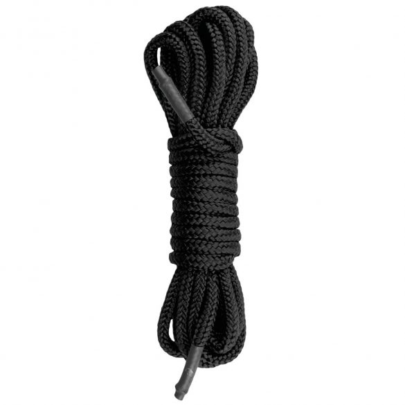 Easytoys Rope - vrv za bondage (10 m) - črna 