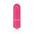 Easytoys - mini vibrator s palico (roza) 