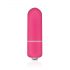 Easytoys - mini vibrator s palico (roza) 