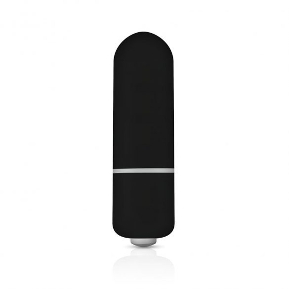 Easytoys - mini vibrator s palico (črn) 