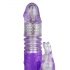 Easytoys Bunny – potisni-vrteči vibrator (vijoličen)