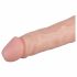 Real Fantasy Blane - pripenjalni realistični dildo (20 cm) - naravni 