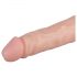 Real Fantasy Blane - pripenjalni realistični dildo (20 cm) - naravni 