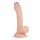 Real Fantasy Vince - dildo z modnim kožico z modniki - 19,5 cm (naravno)