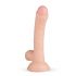 Real Fantasy Vince - vpenjalni, testisni dildo 19,5 cm - naravni 