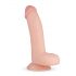 Real Fantasy Cliff - pripenjalni dildo za testise (22 cm) - naravni 