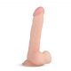 Real Fantasy Felix - pripenjalni dildo za testise (22 cm) - naravni 