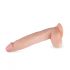 Real Fantasy Dwane - pripenjalni dildo za testise (31 cm) - naravni 