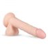 Real Fantasy Lewis - realistični dildo 22 cm (naravni) na baterije 