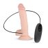 Real Fantasy Glynn - vibrator na baterije, pripenjalni, realistični vibrator 25cm (naravni) 