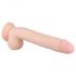 Real Fantasy Elvin - akumulatorski, realistični vibrator - 28 cm (kožna barva)