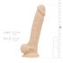 Real Fantasy Percy - pripenjalni, realistični dildo (17,6 cm) - naravni 