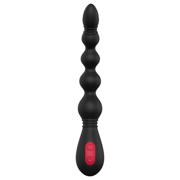 Cheeky Love - polnilni analni biserni vibrator (črn)