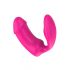 Vibes of Love Duo - polnilni klitorisni vibrator 2v1 z radiem (roza)