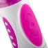 Easytoys Raving Rabbit - vibrator s 3 zobmi (roza) 