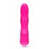 Easytoys Mad Rabbit - zajček vibrator z žgečkljivim vzvodom (roza) 