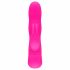 Easytoys Mad Rabbit - zajček vibrator z žgečkljivim vzvodom (roza) 