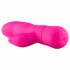 Easytoys Mad Rabbit - zajček vibrator z žgečkljivim vzvodom (roza) 