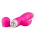 Easytoys Mad Rabbit - zajček vibrator z žgečkljivim vzvodom (roza) 