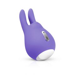   Good Vibes Tedy - Klitoralni vibrator z zajčkom za polnjenje (vijolična)