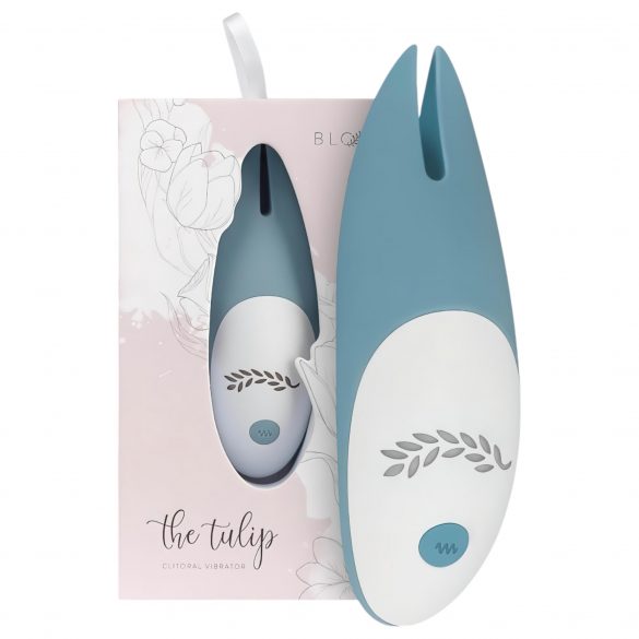 Bloom Tulip - silikonski klitorisni vibrator za ponovno polnjenje (turkizna) 