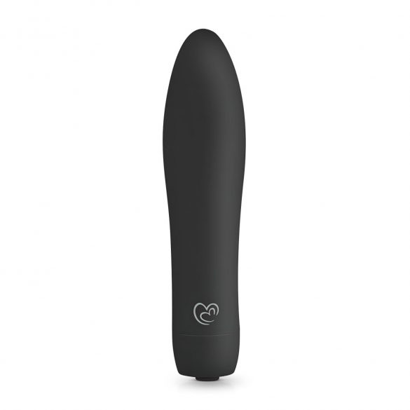 Easytoys Velvet Vibe - vibrator, ki ga je mogoče ponovno napolniti (črn) 