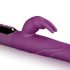 Easytoys Thumping Bunny - akumulatorski vibrator za točko G (vijolična) 