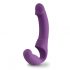 Easytoys - vibrator brez naramnic, ki ga je mogoče napolniti (vijolična) 