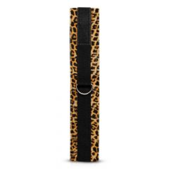   Panthra Gato - komplet za vezanje z vibratorjem (8 kosov) - leopardja črna