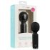 Easytoys Wonder Wand - mini masažni vibrator z možnostjo polnjenja (črn) 