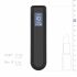 BLAQ - Digitalni vibrator s palico za polnjenje (črn) 