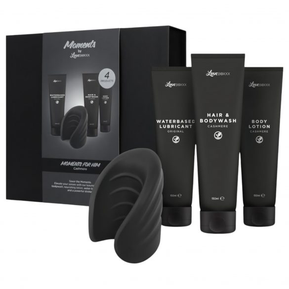 LoveBoxxx Moments - Cashmere - Men's Body Care Set 