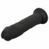 Easytoys - realistični dildo - 22,5 cm (črn)