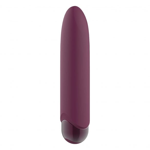 Glam - vodoodporni mini vibrator za polnjenje (vijolična) 