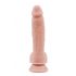 Mr. Dixx 7.6 - pripenjalni, testisni dildo - naravni (19,5 cm) 