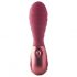 Dinky Jody F. Mini - mini vibrator z rebri (bordo) 