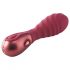 Dinky Jody F. Mini - mini vibrator z rebri (bordo) 