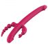 Dreamtoys Anywhere Pleasure Vibe - akumulatorski, 4-kraki vibrator (roza)